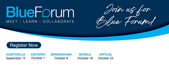 2024 Blue Forum Register Now Banner